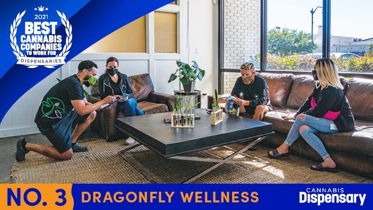 No. 3 Best Cannabis Companies to Work For - Dispensaries: Dragonfly Wellness Mixes Personal With Professional
